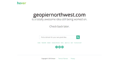 Desktop Screenshot of geopiernorthwest.com